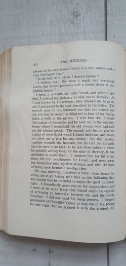 Vintage Book:Casanova The Memoirs of Jacques Casanova De Seingalt: Venetian Years unabridged translation by Arthur Machen illustrated with old engravings