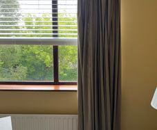 curtain pole and curtains free