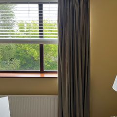 curtain pole and curtains free
