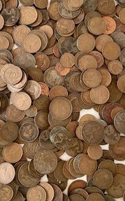 English Penny and Halfpenny Coin Bundle