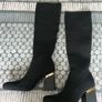 Size 4 knitted knee high Boots Image 2