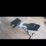 BODY IMAGE Power cage/Squat rack with Olympic bar bumper plates and adjustable bench Image 3