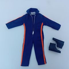 Palitoy Action Man Helicopter Pilot Overalls & Boots