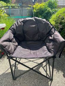 Camping Folding Moon Chairs x 2