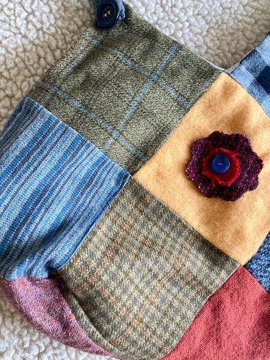 boho style handmade bag