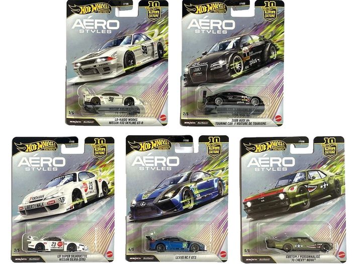 Hot Wheels Aerostyles 2026 Full Set (Brand New)