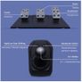 BRAND NEW Steering Wheel Gaming Racing Wheel for PS4/Xbox One/Android TV/Switch/Xbox Series Image 6