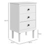 Set of Two Modern Bedside Tables Image 2