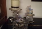 Lir crystal candle holders