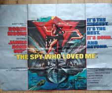 James Bond - The Spy Who Loved Me Original Poster from 1977