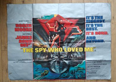 James Bond - The Spy Who Loved Me Original Poster from 1977
