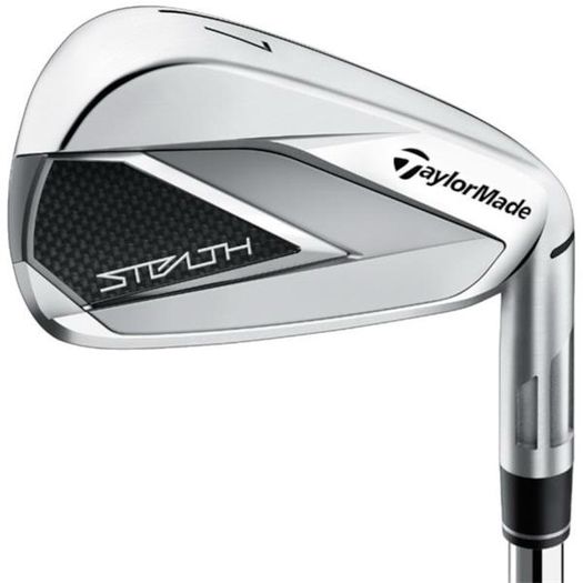 TaylorMadeStealth Steel Irons Gents RH And TaylorMadeClassic Cart Bag Black - Red
