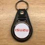 Brand new synthetic leather Isuzu key ring with shopping trolley token/coin Image 2