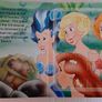 New little mermaid childs jigsaw book and dress up sticker book Image 4