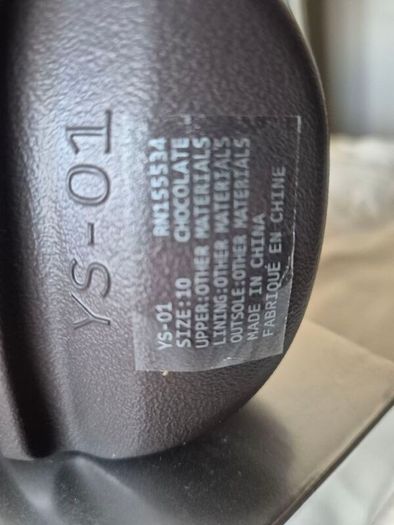 Yeezy Slides Chocolate Colour Size 10
