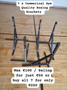 Boxing Bag Brackets (Gym grade)