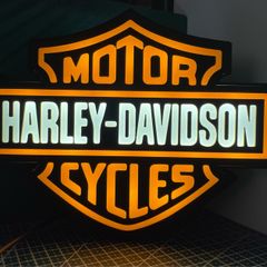 Harley Davidson Light Box