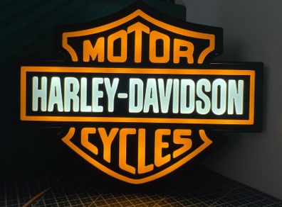 Harley Davidson Light Box