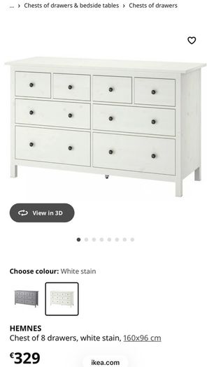 Hemnes from IKEA - Chest of Drawers