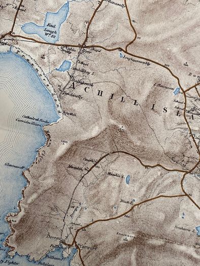 1948 Achill Island Map
