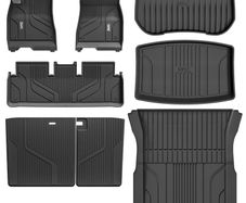 3W Auto-Life 6PC TPE Floor Mats and Boot Liners model3