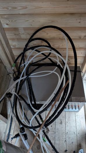 Remote keg line cooler (3-coil)