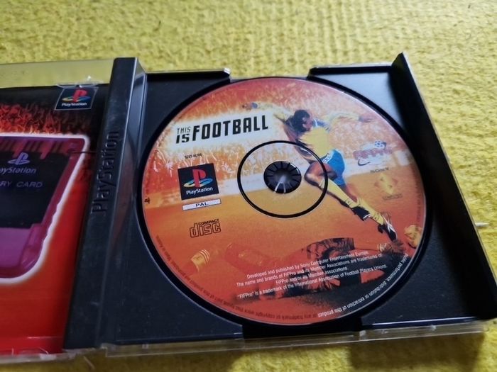 This is football PlayStation1 Ps1 PlayStation2 Ps2 Games Original