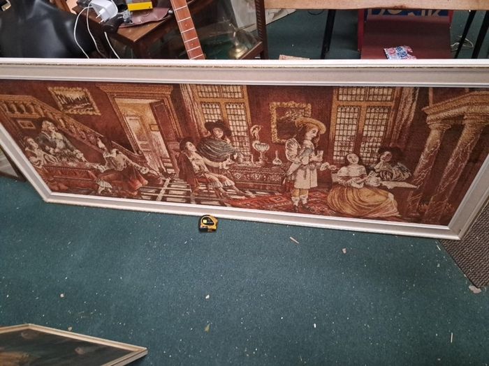 Vintage Large Belgian Tapestry