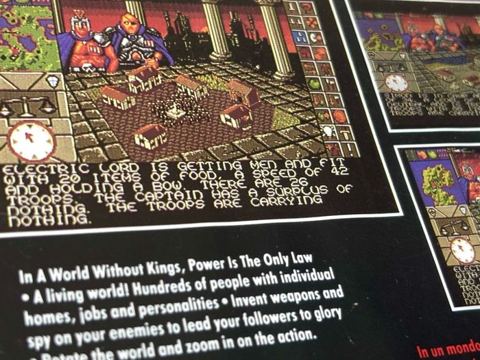 Power Monger for Sega Mega Drive - Boxed and Minty