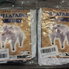 inflatable sheep x 2
