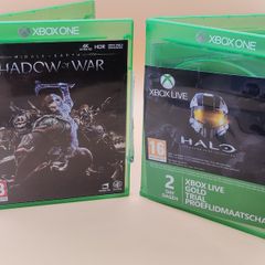 Halo + Lotr Xbox 1