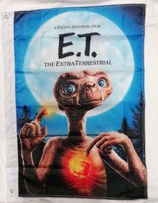 ET movie flag 3ft x 2ft.