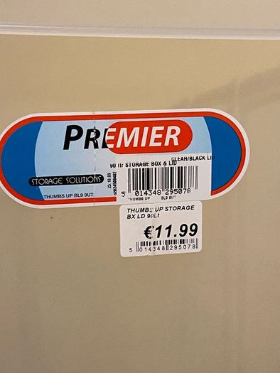 plastic storage box