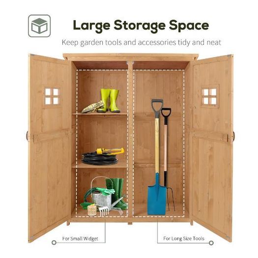 Wooden Garden Storage Shed