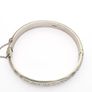 Vintage Sterling Silver Bangle, Signed Birmingham 1963 Image 3