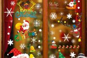 95 Pieces Christmas Window Clings, Staic Window Stickers Decals for Xmas Window Display Decoration (FREE POSTAGE)