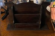 Antique letter rack early 1900s