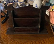 Antique letter rack early 1900s