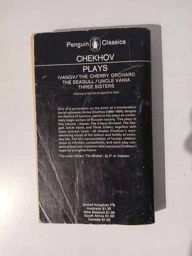 Plays by Chekhov