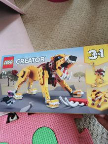 Lego creator 3 in 1 wild lion 31112 7+