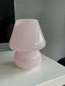 Pink Mushroom Lamp