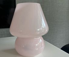 Pink Mushroom Lamp