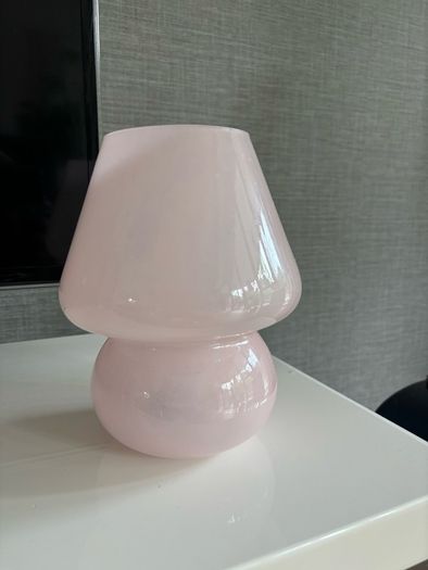 Pink Mushroom Lamp
