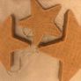 Pre-lit hessian Christmas stars Image 4