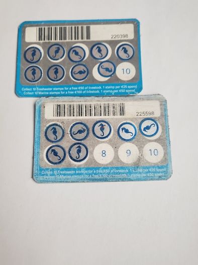 Seahorse Loyalty Cards