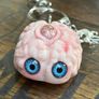 Supporting Mental Health Weird Oddity Polymer Clay Display Gore Brain Decor Image 5