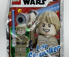 Lego LUKE SKYWALKER Minifigure Foilbag Lego Star Wars Lego Minifigure