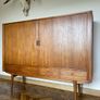 Mid century sideboard stock vintage retro teak danish Image 5
