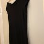 Black midi dress Image 2