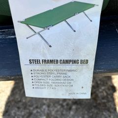 Camping bed
